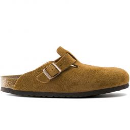 Boston Soft Footbed Suede Leather - Mink