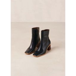 West Black Vintage Boot