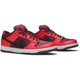SB Dunk Low Pro J Pack Shoes - Laser Crimson/Black-Team Red
