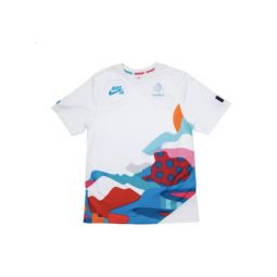 SB x Piet Parra France Federation Olympic Jersey - White/Neptune Blue