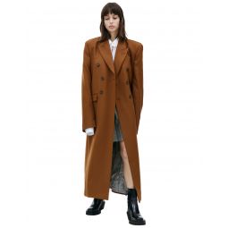 wool coat - Brown