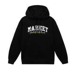 Market Super Market Pullover Hoodie - Washed Black