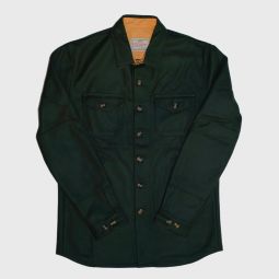 Crissman Wool Overshirt - Pine