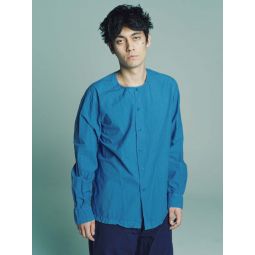 Double Dyed Verger Shirt - Azur
