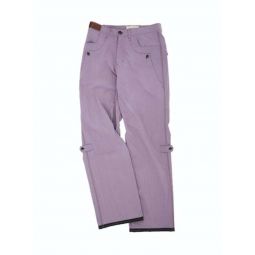 Crack Nylon Inside-Out Trouser - Purple