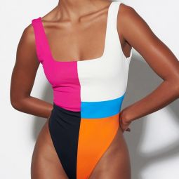 Idalia One Piece Misha Colorblock Swimsuit - Multi