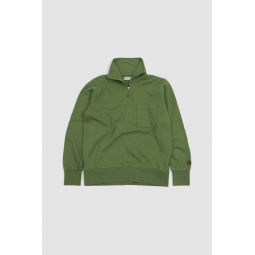 Half Zip Sweatshirt - Green