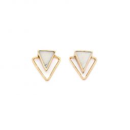 Triangle Horn Studs