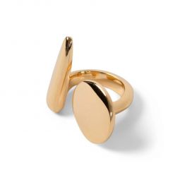 Twisted Nail Ring - Gold/Silver/Brass