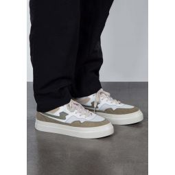 Pearl S Strike Suede Sneakers - White/Moss