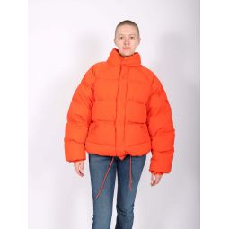 Moura Puffer Jacket in Cherry Tomato by Rodebjer