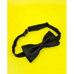 Silk Bow Tie - Black