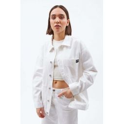 ina worker jacket - White