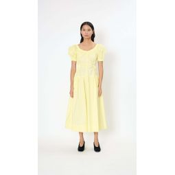 Golda Dress - Lemon Quartz