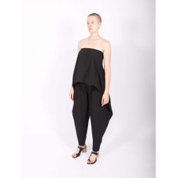 Canopy Jumpsuit in Black by Issey Miyake