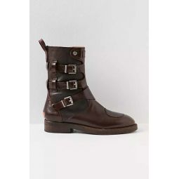 WTF Dusty Buckle Boot - brown