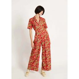 Gabbe Jumpsuit - House Red
