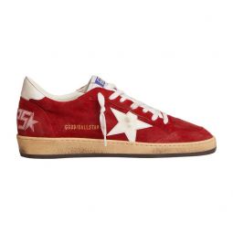 Ball Star Sneakers - Dark Red/White