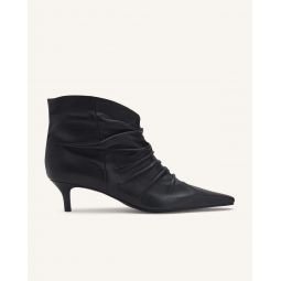 Reike Ne Slouchy Ankle Boots - Black