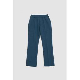 Milan Rib Straight Pants - Marine Blue