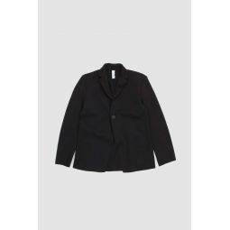 Milan Rib Tailored Jacket - Black