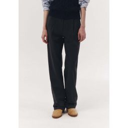 Pleated Trousers- Grey