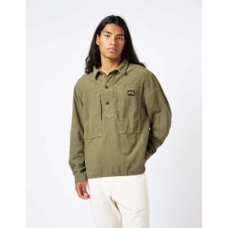 Cord Painters Shirt - Olive Green