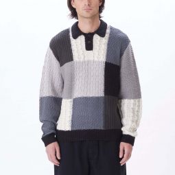 Oliver Patchwork Sweater - Black Multi