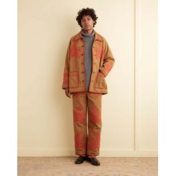 Field Maple Coat - Brown/Red