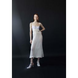 Plethos Dress - Blanc