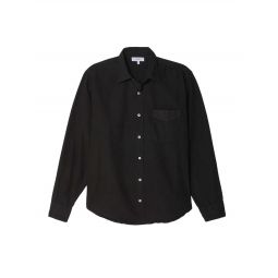 Poplin Standard Shirt - Black