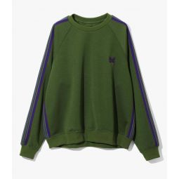 Track Crew Neck Shirt Poly Smooth - Ivy