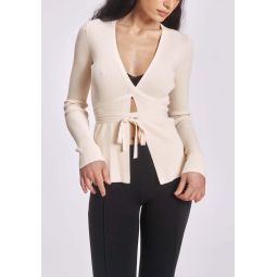 Kosmo Cardigan - Mother of pearl