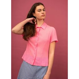 Evie Shirt - Bubblegum Pink