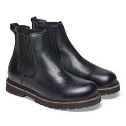 Highwood Slip On Leather boots - Black