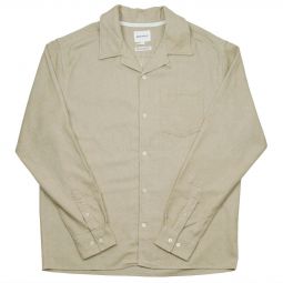 Carsten Organic Flannel Shirt LS - Utility Khaki
