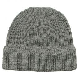 cableami Wool Beanie - Light Gray