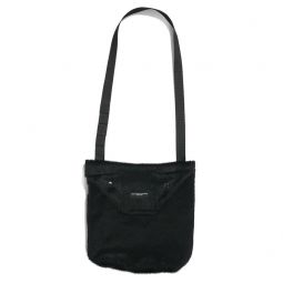 Polyester Wool Shaggy Shoulder Pouch - Black