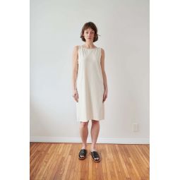 Boatneck Dress - Natural