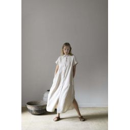 Mandu Short Sleeve Dress - Dune