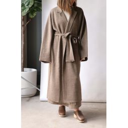 Double Knit Trench - Mushroom