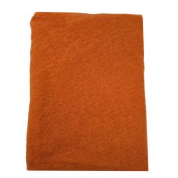 Small Cashmere Plain Scarf - Orange