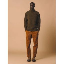 Iverness Cotton Twill Trouser - Tobacco