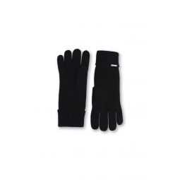 Cashmere Gloves in Jet Black