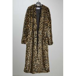 Simply The Best Coat - Leopard Fur
