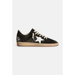Ball Star Sneakers - Black Suede/White Star