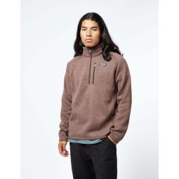 Better Sweater 1/4 Zip Fleece - Dusky Brown