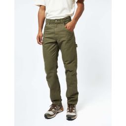 Tapered 80s Painter Pant - Olive Green
