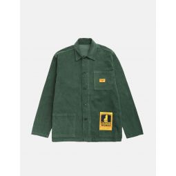 Cord Coverall Jacket - Forest Green