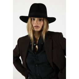 Luca Packable Hat - Black